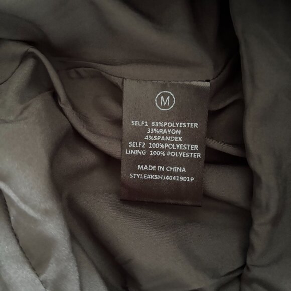 Fashion Nova Attention to Detail Grey/Combo Jumpsuit Size M NWT - Picture 8 of 8